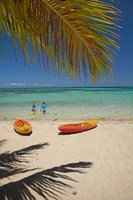 Framed Beach, Plantation Island Resort, Malolo Lailai, Fiji