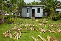Framed Iron house, Namaqumaqua village, Viti Levu, Fiji