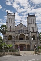 Framed Sacred Heart Cathedral, Suva, Viti Levu, Fiji