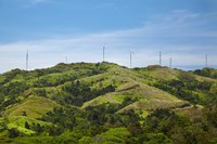 Framed Wind energy farm, Sigatoka, Coral Coast, Viti Levu Fiji