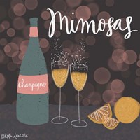 Framed Mimosas