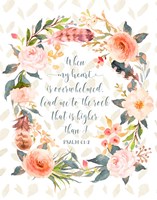 Framed Psalm 61-2