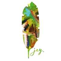 Framed Joy Leaf
