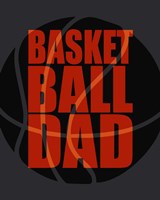 Framed Basketball Dad