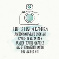 Framed Life is Like a Camera