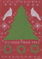 Framed O Christmas Tree