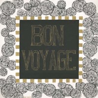 Framed Bon Voyage