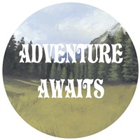 Framed Adventure Typography III