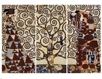 Framed Tree of Life, c.1909  (triptych)
