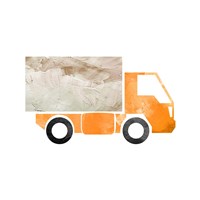 Framed Truck With Paint Texture - Part III