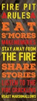 Framed Fire Pit Rules