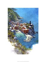 Framed Cinque Terre - Vernazza, Italy