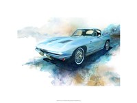 Framed '63 Corvette