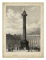 Framed Colonne de la Place Vendome