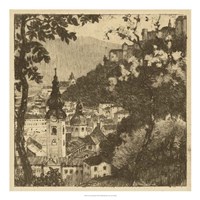 Framed View of Salzburg I
