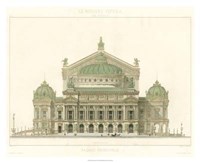 Framed Paris Opera House II