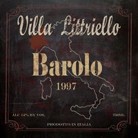 Framed 'Villa Littriello' border=