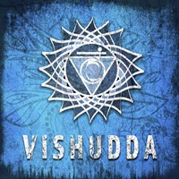 Framed 'Chakras Yoga Symbol Vishudda' border=