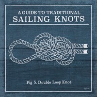 Framed Vintage Sailing Knots V