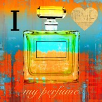 Framed I Love my Perfume