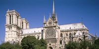 Framed View of the Notre Dame, Paris, Ile-De-France, France