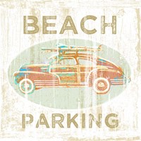 Framed Beach Parking