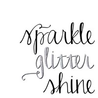 Framed Sparkle, Glitter, Shine