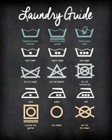 Framed Laundry Guide