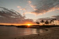 Framed Sunset Cove