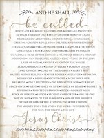 Framed Names of Christ