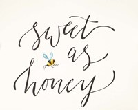 Framed Sweet as Honey