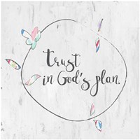 Framed Trust in God's Plan