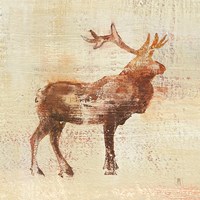 Framed 'Elk Study v2' border=