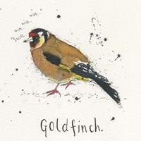 Framed 'Goldfinch' border=