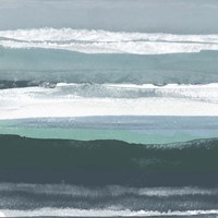 Framed Teal Sea II