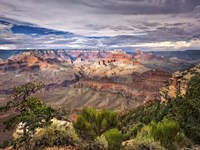 Framed Canyon View VI