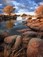 Framed Rocky Lake II