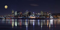 Framed Montreal Night