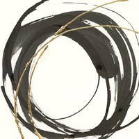 Framed Gilded Enso IV