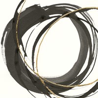 Framed Gilded Enso I