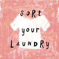 Framed Laundry Rules III