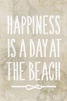Framed Happiness is a day at the Beach