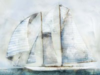 Framed Sailboat Blues II