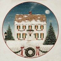 Framed Merry Lil House