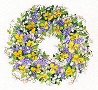 Framed Spring Wreath III