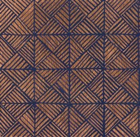 Framed Copper Pattern II