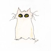 Framed Ghost Cat