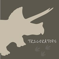 Framed Triceratops