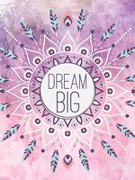 Framed Boho Dream Big