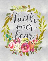 Framed Faith Over Fear